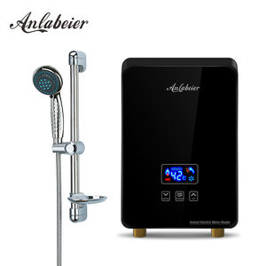 Calentador de Agua Eléctrico Instantáneo de Lujo con Accesorios de Cobre, Control por WiFi, Pantalla LED, Diseño Moderno para Baño - Product Image 1