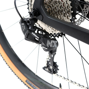 Bicicleta de Gravel Económica, Nueva, 11 Velocidades, con Frenos de Disco, Profesional, de Carbono, Modelo V1 Hybrid NX, TWITTER - Product Image 4