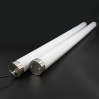 Lumière étanche IP69K led Tri preuve lumière PMMA boîtier led tube anti-corrosion avec capteur micro-ondes pour ferme d'élevage