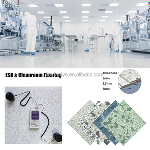 Giá rẻ nhất 2.0-3.0 Mét ESD disspative chống vi khuẩn chống tĩnh Vinyl sàn gạch cho phòng điều khiển - Product Image 6