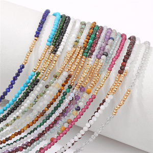 Nuevo y exquisito collar de piedras preciosas facetadas pequeñas para mujer, joyería hecha a mano, collar con cuentas de cristales curativos para regalos de vacaciones - Product Image 5