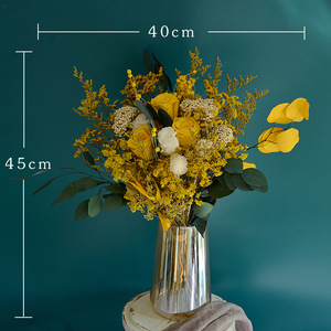 Decoraciones Para <span class=keywords><strong>El</strong></span> Hogar Paredes Decoraciones Para <span class=keywords><strong>El</strong></span> Hogar Decoración para <span class=keywords><strong>el</strong></span> hogar Flores preservadas baratas Plantas secas reales eternas - Product Image 3