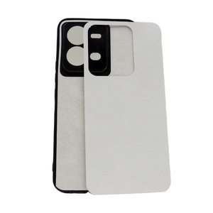 Coque de téléphone à Sublimation vierge 2D <span class=keywords><strong>prix</strong></span> usine pour <span class=keywords><strong>VIVO</strong></span> <span class=keywords><strong>V25</strong></span>/<span class=keywords><strong>V25</strong></span> <span class=keywords><strong>PRO</strong></span> 5G avec plaque en aluminium transfert de chaleur coque de téléphone noire - Product Image 1