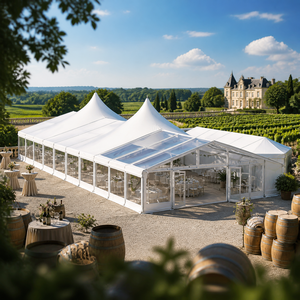 Luxury Wedding Tents Customized Aluminum Waterproof Party Marquee Tents Large Scale Outdoor Ceremony Wedding Tents For Events - Product Image 6
