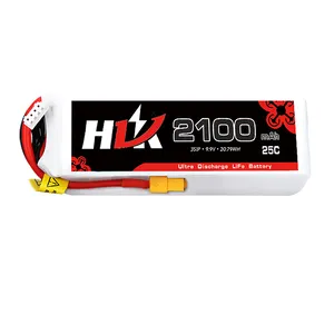 Hlk 9.9V 2100Mah 25C 3S Grade A New Life Po Battery Cell Lifepo4 Battery Supplier