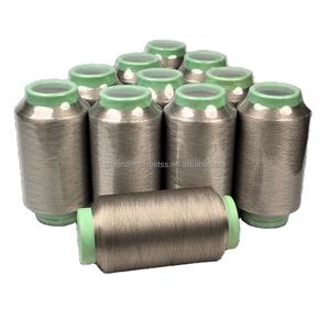 Hilo de fibra de plata conductora: excelente blindaje <span class=keywords><strong>EMI</strong></span> y protección contra descargas estáticas para dispositivos portátiles inteligentes y textiles electrónicos - Product Image 1