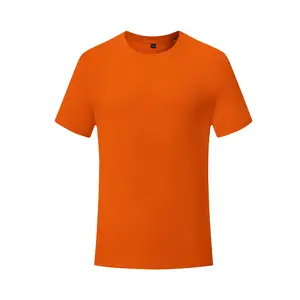 Shirts Fabrikanten Custom Hoge Kwaliteit Mannen T-Shirt Effen Kleur 100% Katoen Plus Size Tshirt Afdrukken Hals Sport