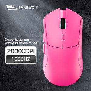 <span class=keywords><strong>Souris</strong></span> de jeu sans fil RS7 650IPS Design ergonomique à vitesse ultra-rapide RGB Backlit Anti-Slip Bottom Pad pour contrôle de précision Stock - Product Image 5