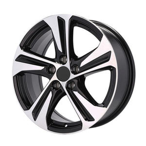 Vente flash - Jantes en alliage de 17 pouces 5x114.3 5 trous finition argent brossé gris canon pour voitures de tourisme compatibles avec Toyota RAV4 2015-<span class=keywords><strong>2023</strong></span> - Product Image 6
