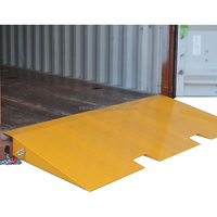 Rampe hydraulique pour conteneurs BTB, acier robuste, capacité de 6 tonnes pour le chargement de conteneurs maritimes de 20 pieds et 40 pieds