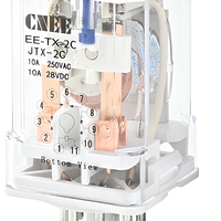 Relay Intermediet Umum EE-10F-2Z EE-10F-3Z Basis Panel Multi Tegangan Grosir