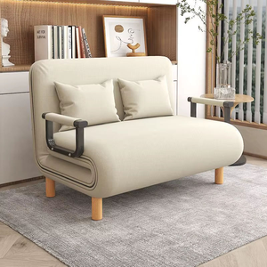 Sillón <span class=keywords><strong>Cama</strong></span> Plegable Doble de 2 Plazas con Ruedas <span class=keywords><strong>para</strong></span> Apartamento y Sala de Estar, Venta al por Mayor - Product Image 2