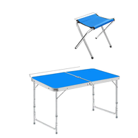 Table pliante d'extérieur en aluminium pour cuisine et salle de sport, design victorien, imperméable et à hauteur réglable