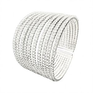 Bracelets et joncs de mode, style viral des réseaux sociaux, incrustation d'opale concassée, cadeau de fêtes pour femmes, qualité technique supérieure, pour grossistes - Product Image 2