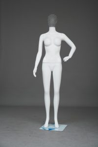 Maniquí Femenino de Cuerpo Completo con Cabeza, Material ABS, en Pose de Pie - Precio al por Mayor para <span class=keywords><strong>Exhibidores</strong></span> - Product Image 3