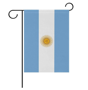 Bandera <span class=keywords><strong>de</strong></span> Jardín <span class=keywords><strong>Argentina</strong></span>, Banderas Pequeñas Argentinas para Patio, Terraza, Porche, Día <span class=keywords><strong>de</strong></span> <span class=keywords><strong>la</strong></span> <span class=keywords><strong>Independencia</strong></span>, Festival Patriótico - Product Image 1
