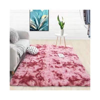 Tapis en fourrure PV moderne de style occidental abstrait vintage, moelleux et duveteux, de bonne qualité pour la maison, la voiture, le salon, le bureau