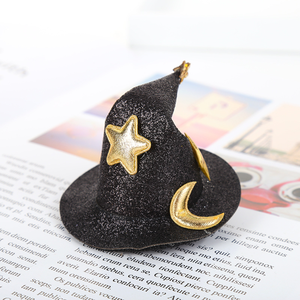 <span class=keywords><strong>Sombrero</strong></span> <span class=keywords><strong>de</strong></span> <span class=keywords><strong>bruja</strong></span> DIY para Halloween, accesorios para el cabello corporal, horquilla doblada y accesorios para <span class=keywords><strong>sombrero</strong></span> <span class=keywords><strong>de</strong></span> copa pequeño, superventas para espectáculo y fiesta - Product Image 5