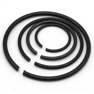 10 pièces/sac Anneaux de retenue ronds en fil d'acier au manganèse pour arbres, anneaux de retenue externes et anneaux de blocage pour arbres M4-M140 - Product Image 5