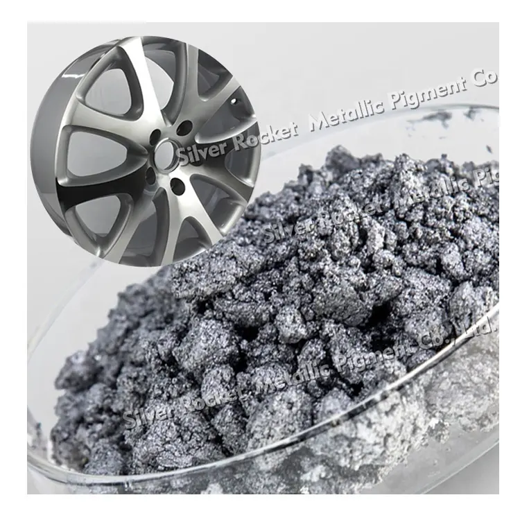 High-Quality Aluminum Paste Metallic Silver Pigment for Motorcycle Auto Paint