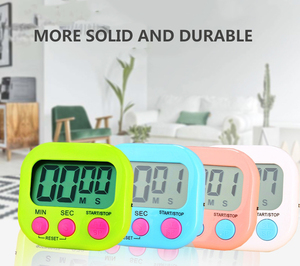 2024 Hot Products Loud Alarm Digital <strong>Timer</strong> Big Digits <strong>Countdown</strong> Stopwatch in Plastic for Kitchen Cooking Shower Study - Product Image 6