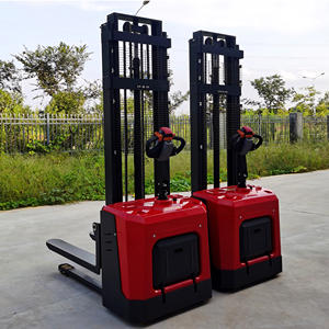 Entrega rápida 1500kg 2000kg Carretilla elevadora eléctrica Elevador de paletas Apilador semieléctrico con precio competitivo - Product Image 3