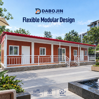 Cabine conteneur amovible avec balcon, style ferme, maison préfabriquée, pièce urbaine temporaire portable