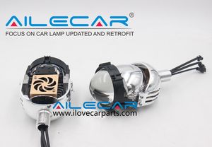 Bisonjs — projecteur à médaillon bleu, avec lentille bleue, support, H7, H4, 9005, 9006, adaptateur, adapté pour la mise à niveau des phares auto, 4015 boules - Product Image 5