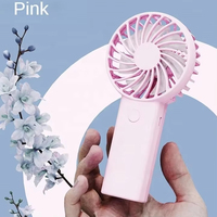 Nouveautés 2025 – Mini ventilateur de poche USB rechargeable en plastique avec logo personnalisé pour usage extérieur et hôtelier