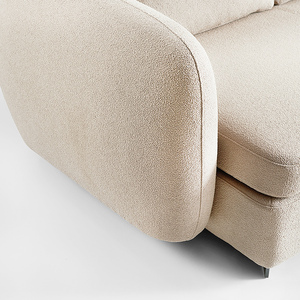 יוקרה מינימליסטית מודולרית ומינימליסטית רכה אלגנטית מהודרת ספה פינת ישיבה לבית או סלון - Product Image 4