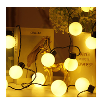 Ampoule LED étanche blanche transparente pour l'extérieur Lumière de patio vintage G50 Globe Ball Bulb Light Garden Party Decoration