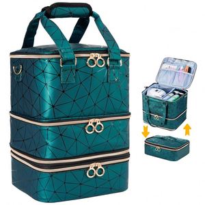 Free Sample Cosmetic <b>case</b> Make up Accessories Travel Suitcase Vanity Box Organizers <b>Makeup</b> Bag - Product Image 2