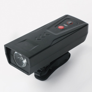 Luz de bicicleta XLT-105, Led recargable, 4 modos, resistente al agua, faro delantero negro para ciclismo, bicicleta de montaña, conducción nocturna - Product Image 1