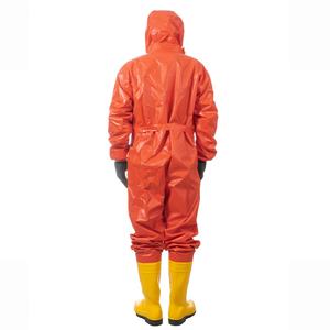 Combinaison de sécurité légère en PVC, imperméable et résistante aux produits chimiques, idéale pour les pompiers - Meilleures ventes - Product Image 3