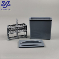24pcs Plastic Immunohistochemistry Slide Staining Jar and Rack Lab Microscope Slides OEM Customizable