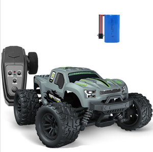 Nouveau modèle transfrontalier de voiture télécommandée à l'échelle 1:18, ensemble de blocs de construction, modèle <span class=keywords><strong>Bigfoot</strong></span> tout-terrain haute vitesse à quatre roues motrices, jouet pour - Product Image 4