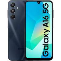   Smartphone Android Galaxy A16 5G 6,7 pouces FHD AMOLED, charge rapide, processeur octa-core, 4 Go de RAM, version américaine, bleu noir