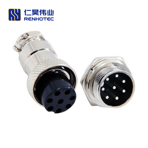 GX16 2 3 4 5 6 7 8 GX16-8p Bộ Chuyển Đổi Công Nghiệp Aviator M16 8pin Jack Kết Nối Matte Màu Bannggood Aviation Cắm Caber - Product Image 4