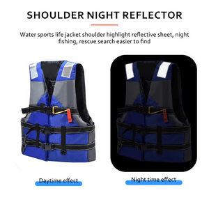 Veste de sauvetage professionnelle en gros pour adultes et enfants, <span class=keywords><strong>gilet</strong></span> à haute flottabilité, <span class=keywords><strong>gilet</strong></span> de sécurité portable pour la pêche, le <span class=keywords><strong>kayak</strong></span>, le lac, la <span class=keywords><strong>rivière</strong></span> - Product Image 4