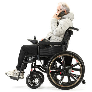 La silla de ruedas eléctrica inteligente es adecuada para ancianos y discapacitados portátil y plegable - Product Image 4