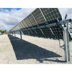 Traqueur <span class=keywords><strong>solaire</strong></span> photovoltaïque automatique à axe unique, personnalisé et économique, pour ferme <span class=keywords><strong>solaire</strong></span> - Product Image 1