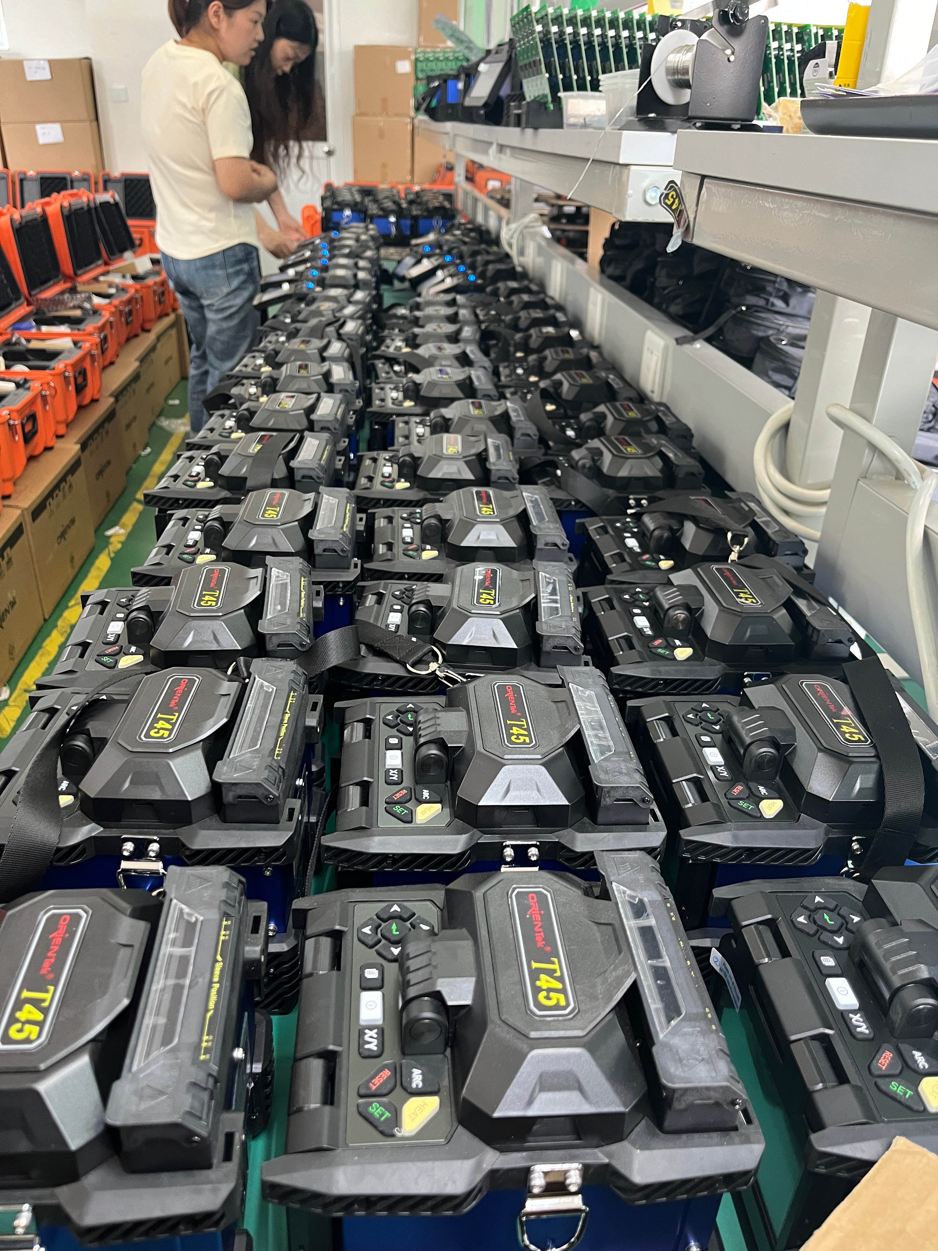 QIIRUN SD-9 Fusion Splicer met OPM en VFL, verbazingwekkend snelle 5s