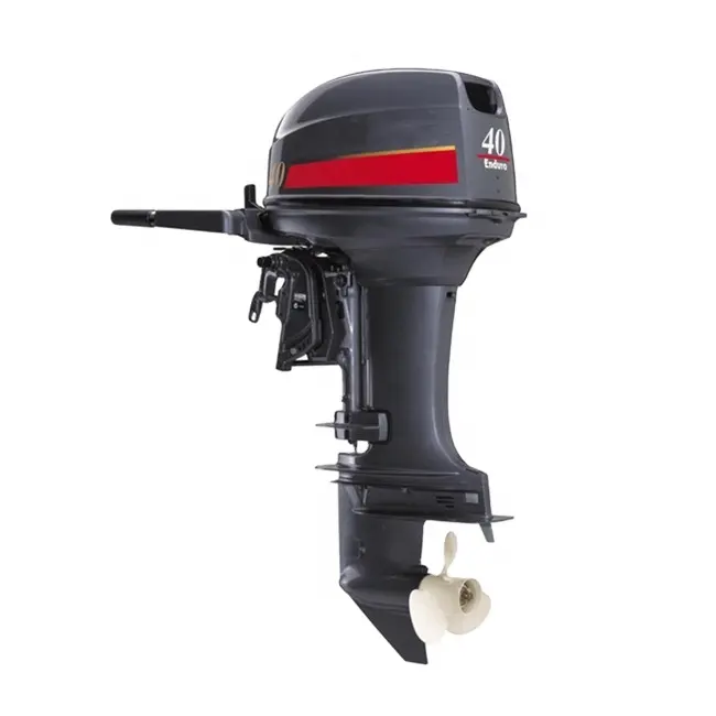 2 tempos 40HP motor externo E40XMHL usado para barco