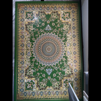 Carrelage décoratif en porcelaine dorée polie 1200x1800mm, carrelage 3D en cristal, carrelage en porcelaine à motifs floraux, carrelage 3D en patchwork
