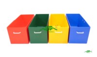 Plateau postal en PP ondulé recyclable pour l'électronique, boîte d'expédition UPS, carton postal portable