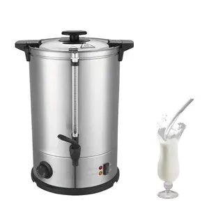 1500W Electric Water Boiler 20 Liter Milk Tea Warmer 30-110 Degree Commercial Thermal Insulation Electric Heating Kettle