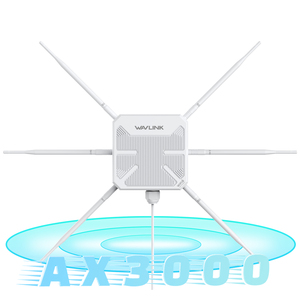 Trên không hd9s ngoài trời không thấm nước IP67 AP Repeater Router wifi6 PoE Wavlink ax3000 điểm truy cập không dây - Product Image 3