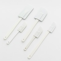 Spatule à crème 3 pièces, spatule à gâteau en plastique souple, outils de pâtisserie Love Full House