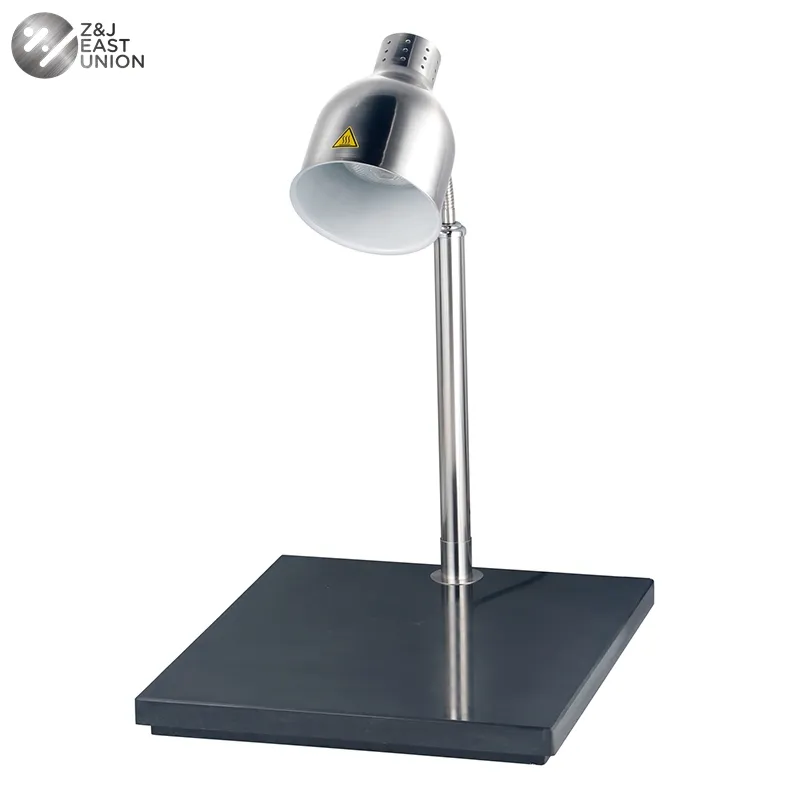 Banchetto mobili da cucina in acciaio inox display scaldavivande lampada di calore/cibo riscaldamento della lampada