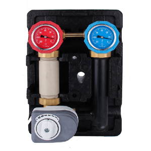 Low Price Hot Selling <strong>Hvac</strong> Systems New Solar <strong>Flow</strong> <strong>Meter</strong> Heating Mixing Pump Group With Pump Water Mixing Unit CE Approved - Product Image 1